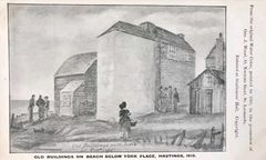 Buildings below York Place 1810